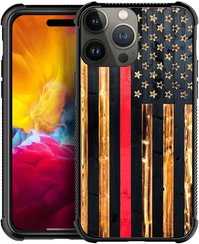 Miniatura 6 de DAIZAG Funda compatible con iPhone 15, protección completa, a prueba de golpes, antiarañazos, funda de poliuretano termoplástico para hombre