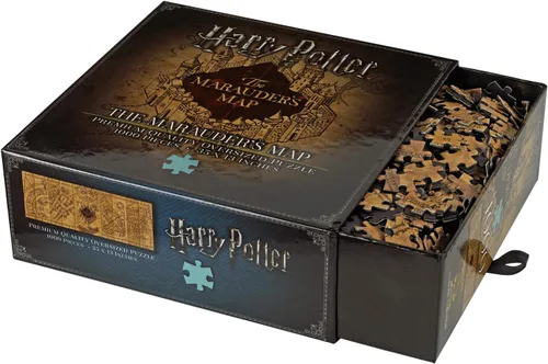 Miniatura 2 de The Noble Collection Rompecabezas del mapa del merodeador de Harry Potter