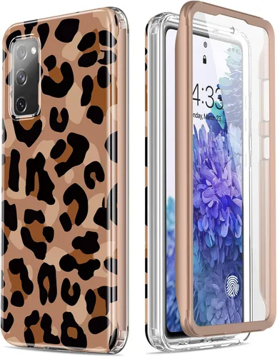 Miniatura 15 de Esdot Funda compatible con Samsung Galaxy S20 FE con protector de pantalla integrado, con diseño de moda para mujeres y niñas, funda protectora