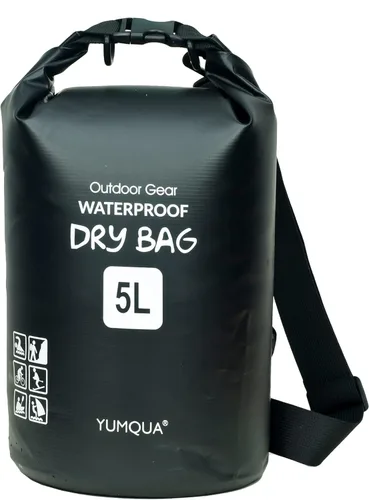 YUMQUA Bolsas secas impermeables 5L/10L/20L/30L/40L para mujeres y hombres, bolsa seca flotante enrollable bolsa de almacenamiento impermeable para