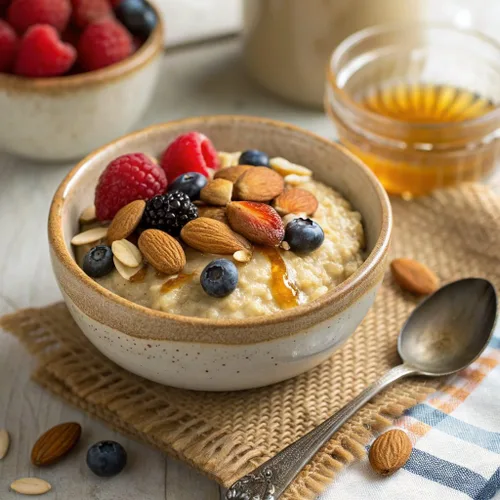 Miniatura 4 de Mylk Labs - Tazas de avena con proteína de almendras tostadas, grano entero, bajo en azúcar, alto contenido de fibra con bajo en sodio, rápido