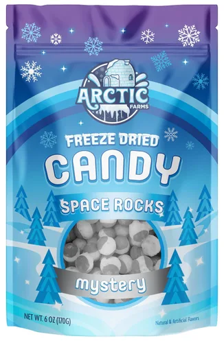 Miniatura 6 de Arctic Farms Caramelos liofilizados Frittles a granel en bolsas y en caja (sabores triturados) (3 libras)