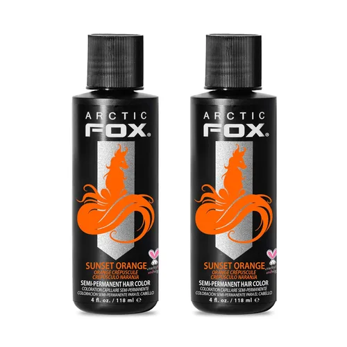 Miniatura 76 de ARCTIC FOX - Tinte de color semipermanente para cabello vegano y libre de crueldad, color amarillo intenso (4 onzas líquidas, Cosmic Sunshine)