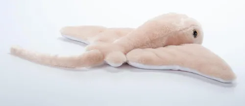 Miniatura 6 de The Petting Zoo Cownose Ray - Peluche de peluche, regalos para niños, animales marinos Wild Onez, juguete de peluche de rayas de 24 pulgadas