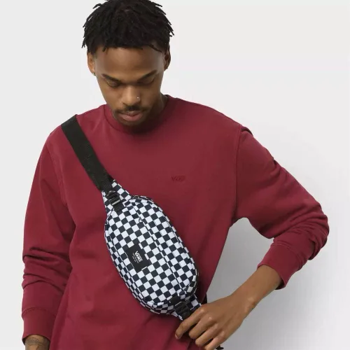 Miniatura 3 de Vans Bolso cruzado de fianza, Blanconegro (WhiteBlack Checkered)