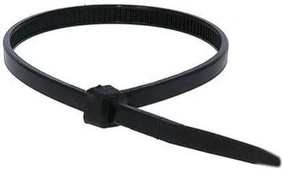 Miniatura 5 de MaxLLTo 8 "pulgadas resistente a los rayos UV de nylon plástico Cable Zip Wire Tie 40 lbs Negro Paquete de 100
