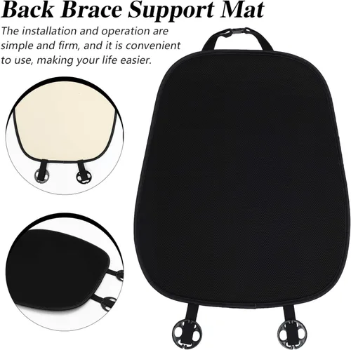 Miniatura 8 de FAVOMOTO Cojines de asiento automotriz Funda de asiento de coche transpirable Almohada lumbar para coche