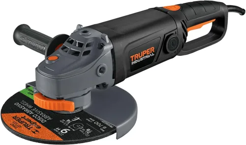 TRUPER ESMA-9N3 Amoladora angular 9, industrial, 2000 w
