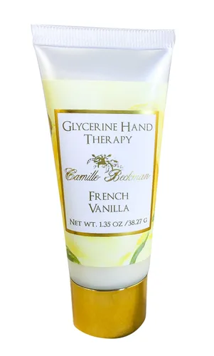 Miniatura 27 de Camille Beckman Crema de terapia de manos de glicerina, miel toscana, 8 onzas