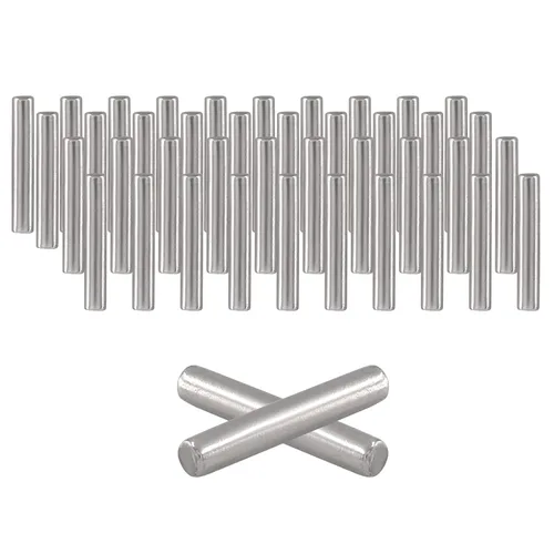 100 piezas de pasadores de pasador de acero inoxidable de 0.079 in x 0.472 in de acero inoxidable para gabinete, muebles, accesorios de repuesto