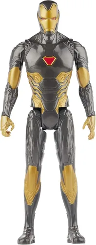Miniatura 7 de Marvel Avengers Titan Hero Series Blast Gear Iron Man figura de acción, juguete de 12 pulgadas, inspirado en el universo Marvel para niños a partir