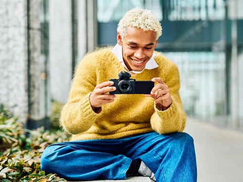 Miniatura 5 de Sony - Cámara digital ZV1 II de 20.1 megapíxeles para creadores de contenido y vloggers - Negro