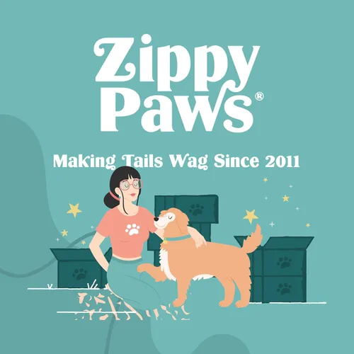 Miniatura 9 de ZippyPaws Caja de cumpleaños – Juguetes chirriantes para mantenerlos ocupados, peluche divertido de comida para perros pequeños, medianos y grandes