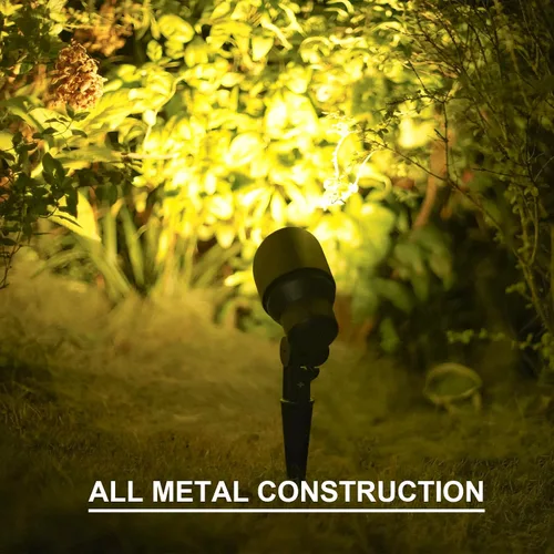 Miniatura 4 de GOODSMANN Luces de paisaje de bajo voltaje Focos de paisaje Focos 3W LED 200 lúmenes con bombilla reemplazable 12V CA con conector de cable