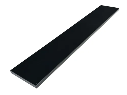 Miniatura 7 de Umbral de Mármol Artificial Súper Negro para Bordillo de Ducha, Protector contra Salpicaduras de Tocador de Baño, Alféizar de Ventana, Transiciones