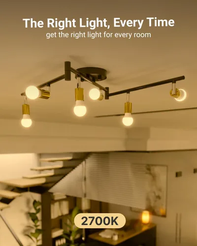 Miniatura 5 de Sunco Paquete de 24 Bombillas LED GU24 A19, 2 Clavijas, Bombillas de Luz, 800 LM, 9W (Equivalente a 60W), 2700K Blanco Suave, Regulable, Base