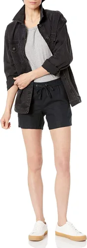 Miniatura 4 de Tienda Essentials Pantalón corto de lino con cordón de 5 pulgadas