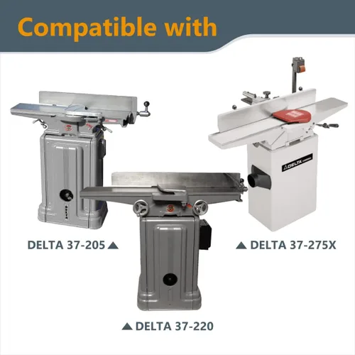 Miniatura 5 de POWERTEC Cuchillas de ensamblador de 6 pulgadas para Delta 37-190 37-195 37-205 37-220 37-275X, JET JJ-6CS Jointer, repuesto para cuchillos