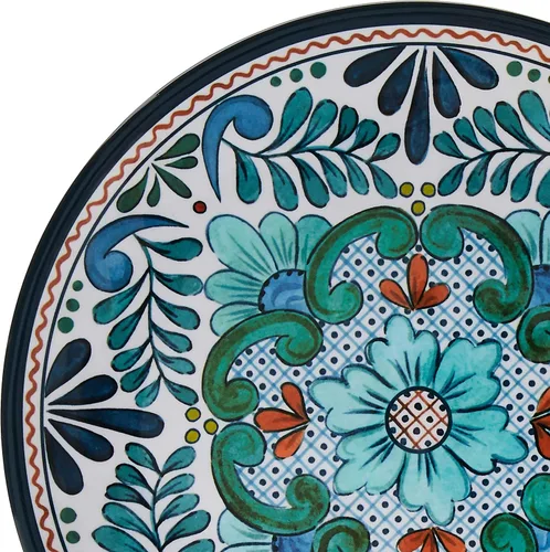 Miniatura 4 de Certified International - 20286Set/6 Certified International Talavera - Platos de ensalada/postre de 9 pulgadas, juego de 6, 9 pulgadas, multicolor