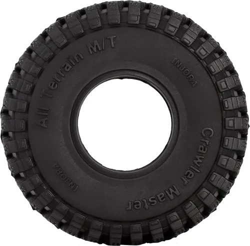 Miniatura 3 de INJORA 1.0 Neumáticos - Neumáticos S5 todo terreno para TRX4M SCX24 AX24 FCX24 Piezas de actualización, 58 * 20mm, T1008