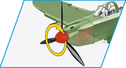 Miniatura 5 de COBI Colección histórica WWII Bell® P-39Q AIRACOBRA® Aircraft