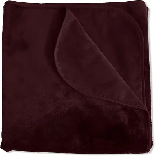 Miniatura 19 de Manta 100 % impermeable, sedosa, suave,para perros, gatos y personas, L Buff/Dove