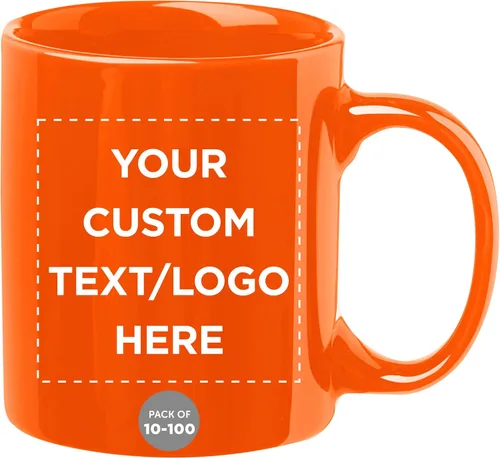 Miniatura 32 de Tazas de café de cerámica personalizadas para el Día del Padre, 11 onzas, juego de 10/50/100, paquete personalizado a granel, juego de tazas de café