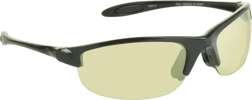 Miniatura 12 de proSPORT Visión nocturna antideslumbrante lente amarilla gafas de sol conducción hombres mujeres aviador metal plástico Marcos Marco negro Panther
