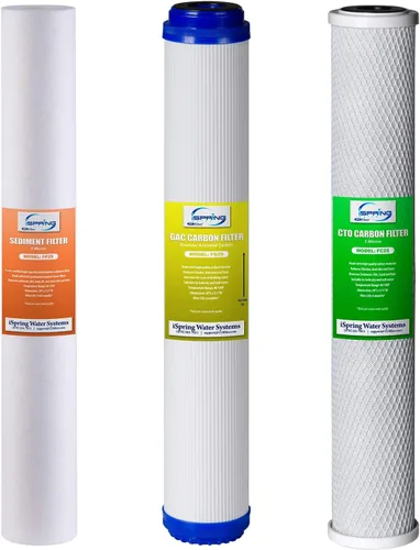 Miniatura 10 de iSpring Sistema de filtro de agua para toda la casa, altamente reduce hasta un 99% de cloro, sedimento, sabor, olor, sistema de filtración de agua