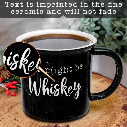 Miniatura 4 de MAINEVENT Esta podría ser la taza de whisky de 11 onzas, taza de café divertida novedosa, taza de café hilarante, taza de mejor amigo, taza