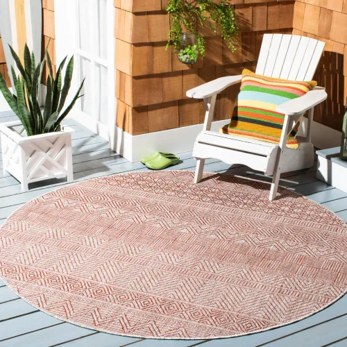 Miniatura 68 de SAFAVIEH Alfombra lavable para exteriores, colección Courtyard de 2.3 x 16 pies, color negro y gris, no desprende pelusa y de fácil limpieza, ideal