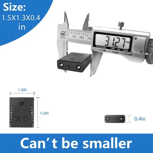 Miniatura 2 de Detector de cámara oculta más pequeño, cámaras Wifi inalámbricas 1080P para cámara de seguridad para el hogar, cámaras pequeñas monitor de bebé