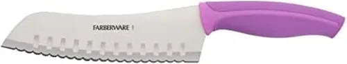 Miniatura 17 de Farberware – Cuchillo Santoku Precise Slice para pelar, 3.5 pulgadas, color rojo