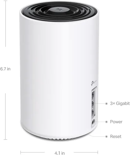 Miniatura 3 de TP-Link Deco XE75 Pro AXE5400 Sistema WiFi 6E en Malla Tribanda - Puerto WAN/LAN de 2.5G, Cubre hasta 5500 Pies Cuadrados, Reemplaza al Router