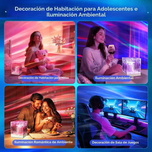 Miniatura 6 de PIKOY Lámpara de ducha de luces de ducha con ruido blanco, máquina de sonido para adultos dormidos, Bluetooth+15 máquina de ruido blanco, máquina