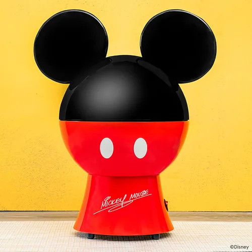 Miniatura 2 de Uncanny Brands Disney Mickey Mouse - Máquina para hacer palomitas de maíz - Electrodoméstico de cocina