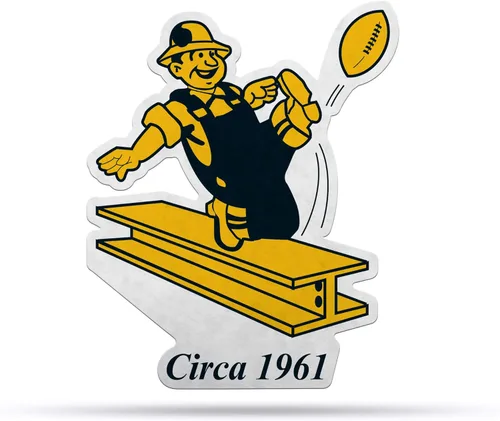 Miniatura 13 de Rico Industries Banderín de fútbol americano de la NFL con corte retro, decoración del hogar y la sala de estar, fieltro suave EZ para colgar