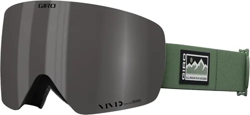 Miniatura 13 de Giro Gafas de esquí de snowboard Contour para hombres y mujeres, cambio rápido magnético con 2 lentes VIVID, tecnología de ventilación antivaho - OTG