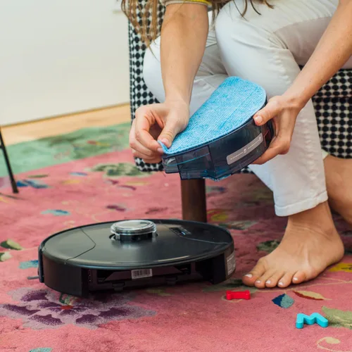 Miniatura 3 de PetHair SLAM - Robot aspirador con mopa húmeda/seca de bObsweep, mapeo avanzado LiDAR con zonas editables de mapa/NoSweep, compatible