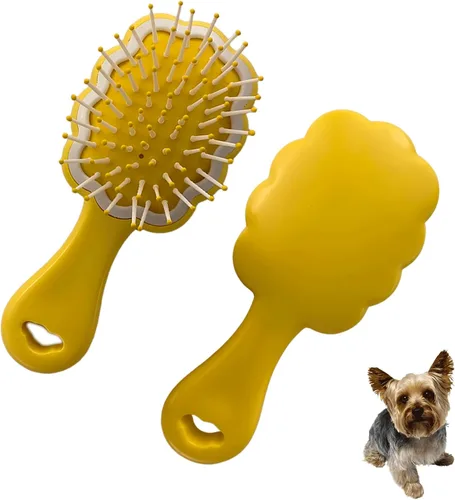 Miniatura 8 de Gentle Cloud - Cepillo de cojín de aire para perros pequeños con caja de regalo, apto para Yorkie, Shih Tzu, Pomerania, Maltipoo, maltés, caniche