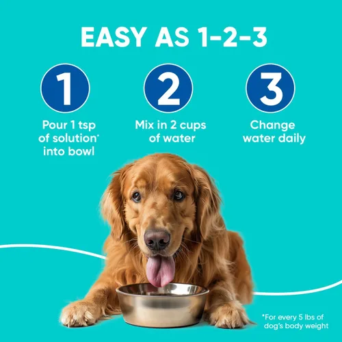 Miniatura 6 de Virbac C.E.T. Aquadent Solución Dental para Perros y Gatos (8.5 fl oz)