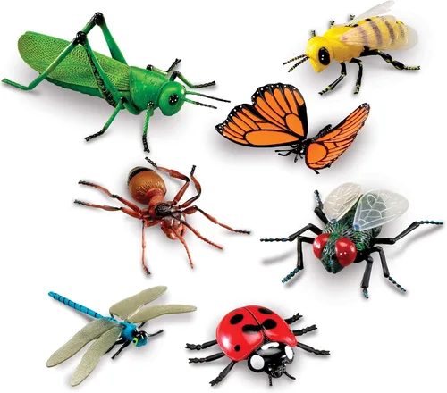 Miniatura 9 de Learning Resources Insectos jumbo, juguetes de animales para niños, ciencia preescolar infantil, habilidades motoras finas, regalos para niños