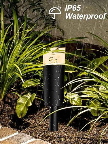 Miniatura 3 de Luces de Sendero Paisajístico de Bajo Voltaje de 5W con Conectores 12V Iluminación Paisajística Exterior Luces LED de Poste de Sendero Cableadas