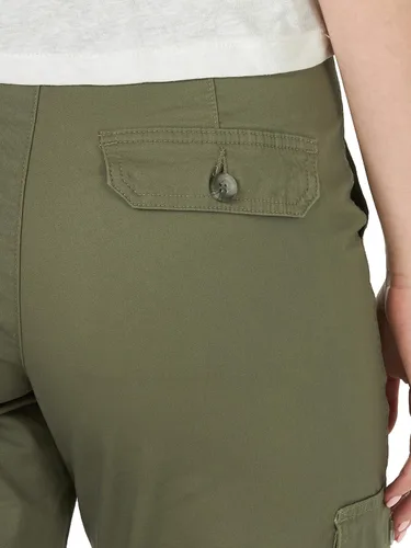 Miniatura 4 de Lee Pantalón capri tipo cargo de tiro medio flexible para mujer