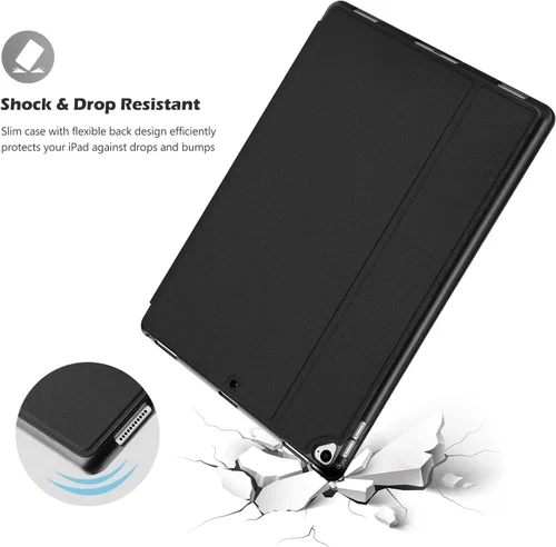 Miniatura 4 de ProCase Funda para iPad Pro 12.9 2017/2015 (modelo antiguo, 2ª y 1ª generación), funda protectora delgada con soporte para iPad Pro de 12.9 pulgadas