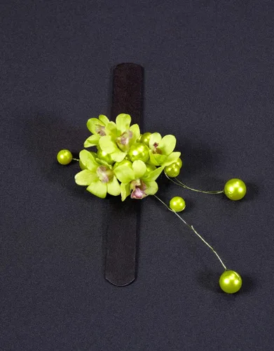 Miniatura 7 de Floral Supply Online - Pulsera brillante Slaplet. Pulseras florales de ramillete a presión para bodas, bailes, bailes o eventos., Plástico, No es