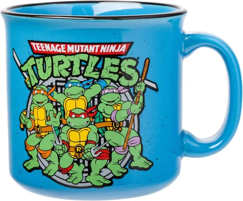 Miniatura 30 de Silver Buffalo - Taza de cerámica de campamento de Los Ositos Cariñositos con purpurina y frase «Positive Vibes» de 20 onzas Care Bears Vibes