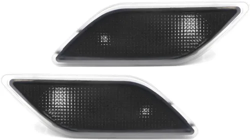 Miniatura 9 de iJDMTOY Euro OEM-Spec - Carcasas de lámpara de marcador lateral de parachoques delantero compatibles con Mercedes 2010-2013 W212 Clase E E300 E350