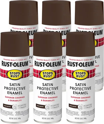 Miniatura 36 de Rust-Oleum 285092 - Pintura en aerosol para prevención del óxido, 12 onzas, transparente satinado Satinado claro
