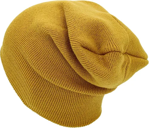 Miniatura 8 de Gorro de lana grueso de tejido acanalado Para el invierno
